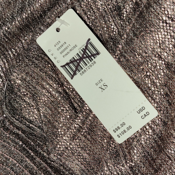 GILLIAN SHIMMER JOGGERS BY SATURDAY/SUNDAY ANTHROPOLOGIE PINK/ROSE SIZE XS NWT - Picture 16 of 16